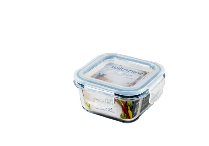 Square Glass Container 300ml Fackelmann Housewares